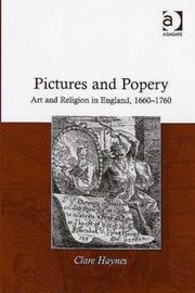 Front cover of Pictures And Popery by Clare Haynes