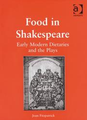 Cover of Food in Shakespeare (Literary and Scientific Cultures of Early Modernity) by Joan Fitzpatrick