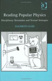 Front cover of Reading popular physics by Elizabeth Leane