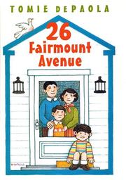 Front cover of 26 Fairmount Avenue by Tomie dePaola