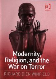 Front cover of Modernity, religion, and the War on Terror by Richard Dien Winfield
