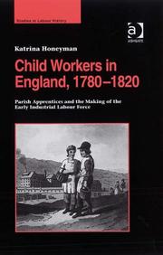 Front cover of Child Workers in England, 1780-1820 by Katrina Honeyman