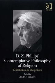 Cover of D. Z. Phillips' Contemplative Philosophy of Religion by Andy F. Sanders