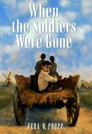 Cover of When the soldiers were gone by Vera W. Propp