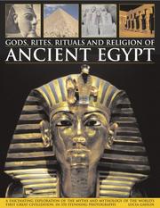 Front cover of Gods, Rites, Rituals and Religion of Ancient Egypt by Lucia Gahlin