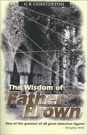 Front cover of The Wisdom of Father Brown by Gilbert Keith Chesterton