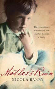 Front cover of Mother's Ruin by Nicola Barry