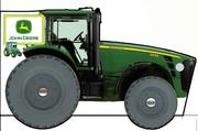 Cover of Tractor (Wheelies) by DK Publishing
