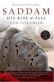 Cover of Saddam by Con Coughlin