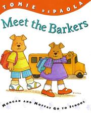 Front cover of Meet the Barkers by Tomie dePaola