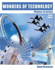 Front cover of Wonders Of Technology by Adam V. Niculescu