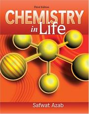 Front cover of Chemistry in Life by Safwat Azab