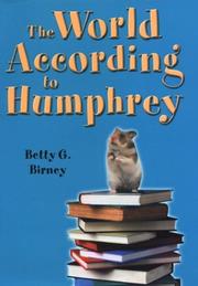 Front cover of The world according to Humphrey by Betty G. Birney