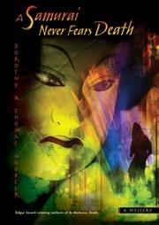 Front cover of A samurai never fears death by Dorothy Hoobler
