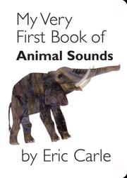 Front cover of My very first book of animal sounds by Eric Carle