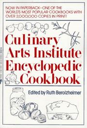 Front cover of Culinary Arts Institute encyclopedic cookbook by Unknown