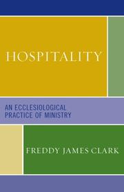 Cover of Hospitality by Freddy James Clark