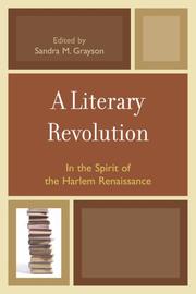 Cover of A Literary Revolution by Sandra Grayson