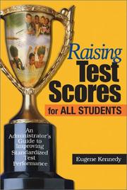 Cover of Raising Test Scores for All Students by Eugene Kennedy