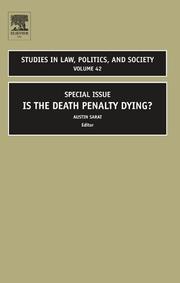 Front cover of Studies in Law, Politics and Society, Volume 42 by Austin Sarat