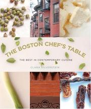 Cover of The Boston Chef's Table by Clara Silverstein