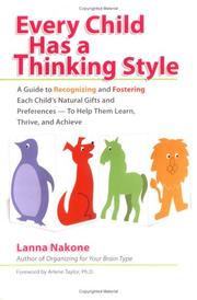 Cover of Every child has a thinking style by Lanna Nakone