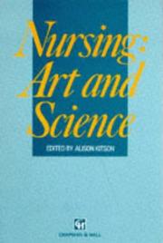 Cover of Nursing by Alison Kitson