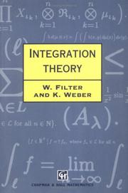Cover of Integration theory by Filter, Wolfgang