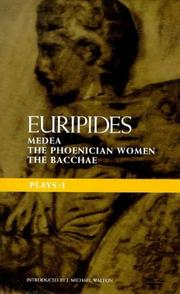 Cover of Plays by Euripides