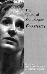 Cover of The Classical Monologue (W) by Michael Earley