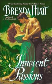Cover of Innocent Passions by Brenda Hiatt