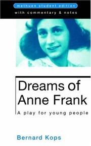 Front cover of Dreams of Anne Frank by Bernard Kops