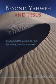 Cover of Beyond Yahweh and Jesus by Robert Langs