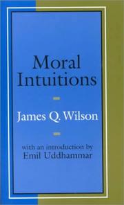 Cover of Moral Intuitions by James Wilson