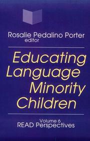 Front cover of Educating Language Minority Children by Rosalie Pedalino Porter