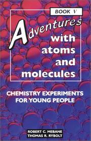 Cover of Adventures with atoms and molecules by Robert C. Mebane