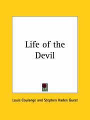 Front cover of Life of the Devil by Louis Coulange