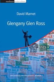Front cover of Glengarry Glen Ross by David Mamet
