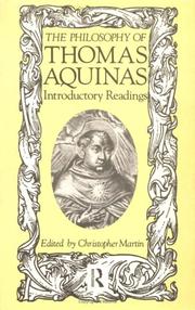 Front cover of The philosophy of Thomas Aquinas by Thomas Aquinas