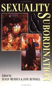 Front cover of Sexuality and subordination by Susan Mendus