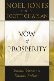 Cover of Vow of prosperity by Bishop Noel Jones
