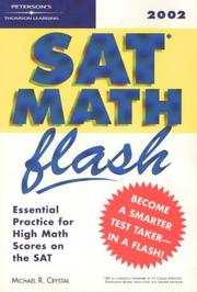 Cover of SAT Math Flash 2002 (Sat Math Flash, 2002) by Peterson's