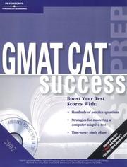 Front cover of GMAT Success w/CDRom 2002 (Peterson's Gmat Cat Success (Book and CD Rom), 2002) by Peterson's