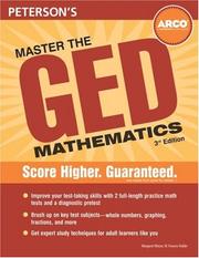 Cover of Master the GED by Peterson's
