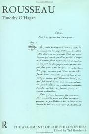 Cover of Rousseau by Timothy O'Hagan
