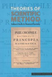 Front cover of Theories of scientific method by Robert Nola