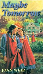Cover of Maybe Tomorrow by Joan Weir