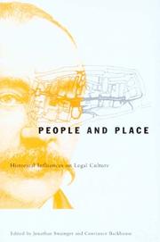 Cover of People And Place by Jonathan Swainger