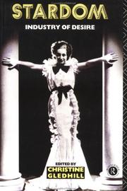 Cover of Stardom by Christine Gledhill