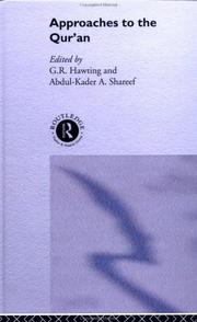 Front cover of Approaches to the Qurʾān by G. R. Hawting